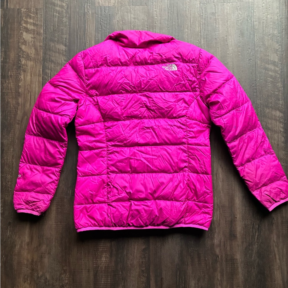 The North Face Kids Pink Puffer Jacket - Picture 6 of 6